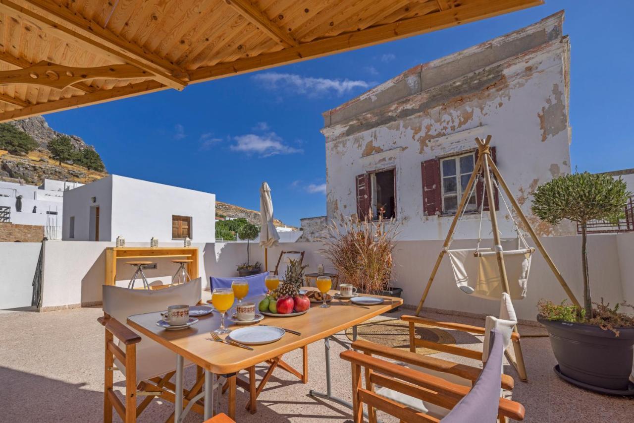 Filigrana Villa Lindos Bagian luar foto